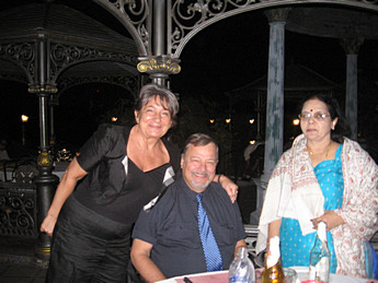 Irene, Peter & Rao's wife