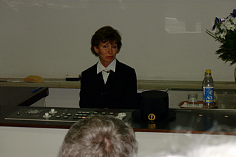 Prof. Mariam Ginman in control