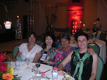 Colleen, Noriko, Irene and Efthimis's wife