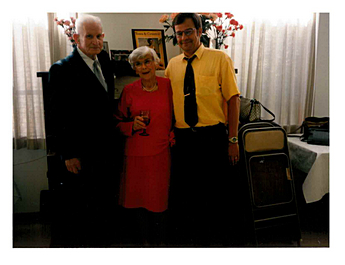 Peter with Nick Belkin's parents