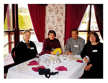 Pia Borlund, Irene Wormell, Peter & Colleen Cool