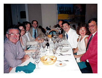 Tefko, Spink, Keith, Efthemis, Croft, Nick, Colleen, Peter 1993 94
