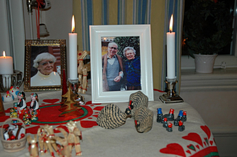 2011 Christmas table